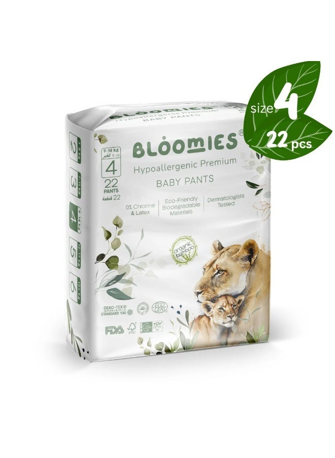 Bloomies Bamboo Baby Pants - Size 4 - 22 pcs (9-14kg) - Image 1
